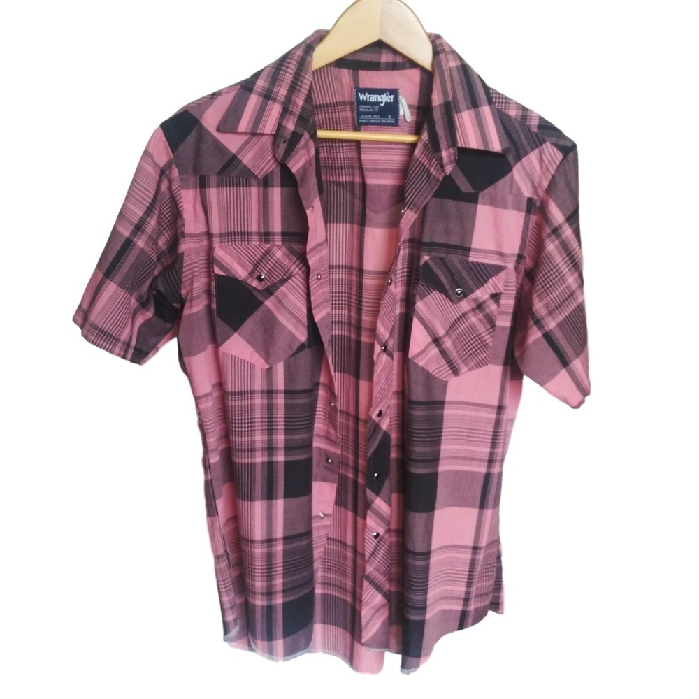 Cowboy Cut - Regular Fit Wrangler Snap Up - Plaid - Picture 6 of 6